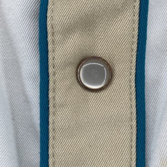 SCULLY Shirt Mens XL Floral Pearl Snap Button Up Western Cowboy Twill Beige - Picture 8 of 16